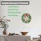 Christmas Diamond Art Hanging Kit – DIY Wreath Pendant Ornament (Double-Sided)